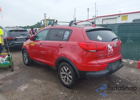 2014 Kia Sportage Lx from USA, damaged, VIN KNDPBCAC0E7649105